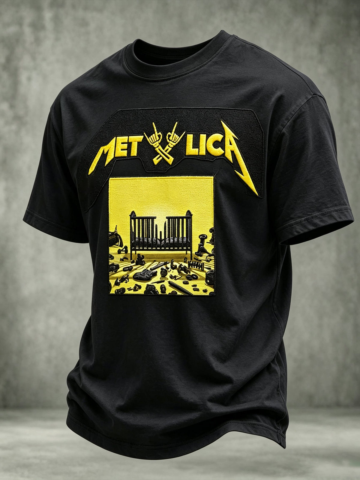 Men's Music Tour Casual Short-Sleeve T-shirt