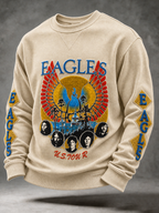 Men's Music Graphic Crewneck Sweatshirt