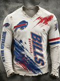 Men's Football Print T-Shirt