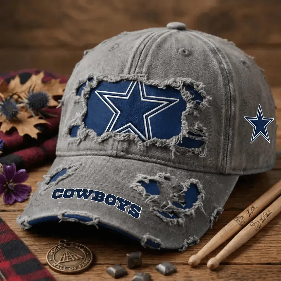 Football Print Hat