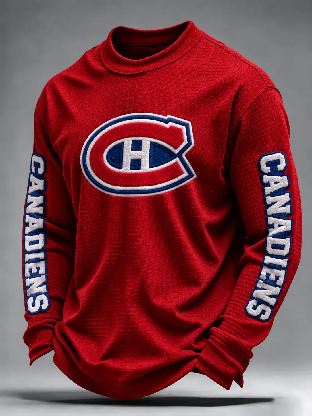 Men's Hockey Print Sweatshirt