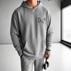Unisex Oversized Casual Anime-print Corduroy Hoodie