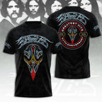 Men's Music Print T‐Shirt