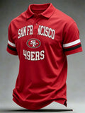 Men's Print Polo Shirt
