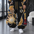 Unisex Loose-fit Casual Lantern-style Sweatpants