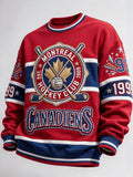 Men's Vintage Ice Hockey Sweatshirt