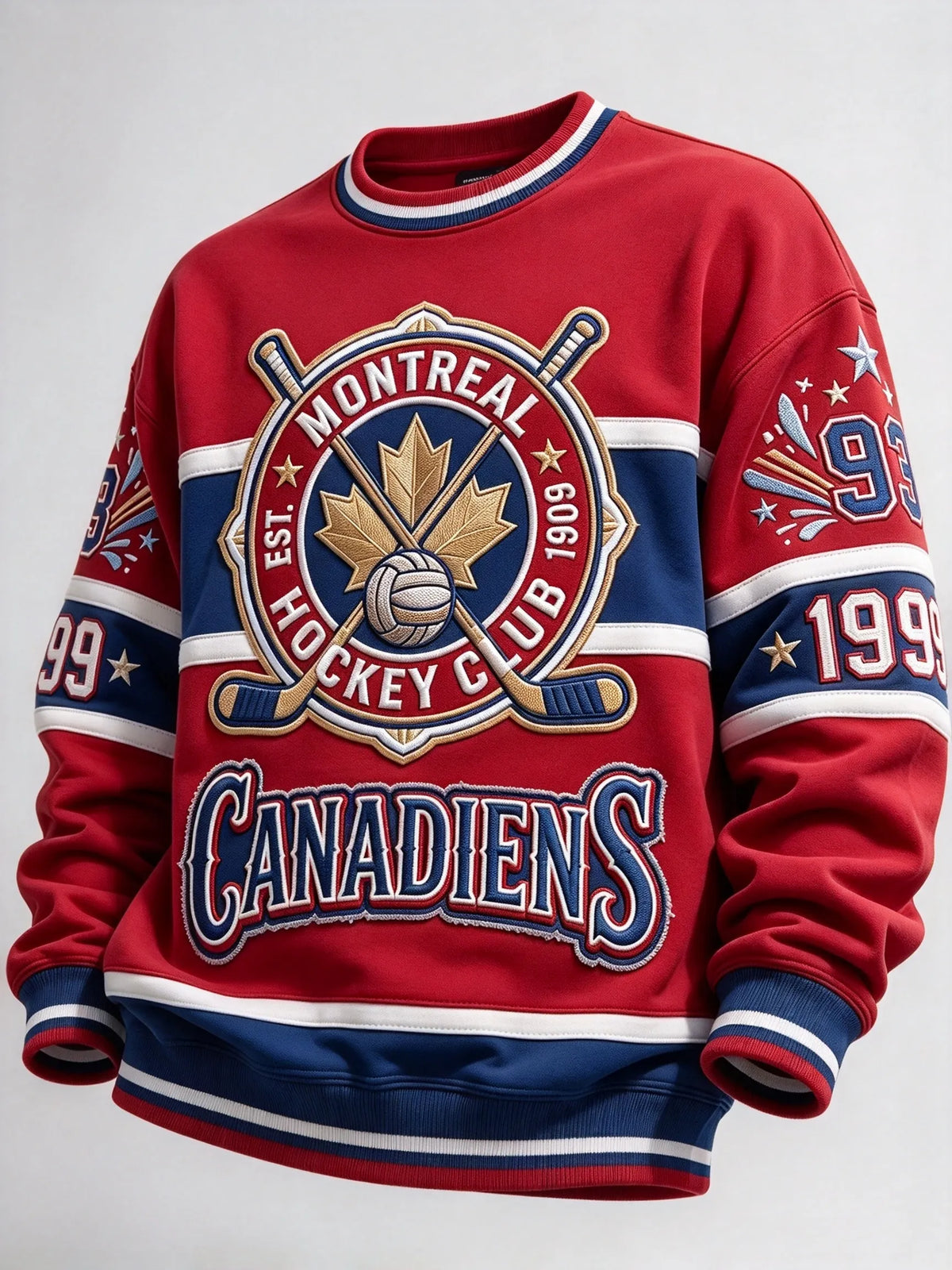 Men's Vintage Ice Hockey Sweatshirt