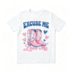 Western Cowgirl Love Quote Cowboy Boots Graphic Tee