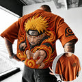 Unisex Anime-Style Retro Oversized T-Shirt