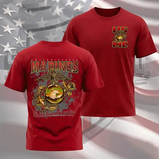 USMC Marines Shirt We Run Toward The Gunfire Marine Corps T Shirt