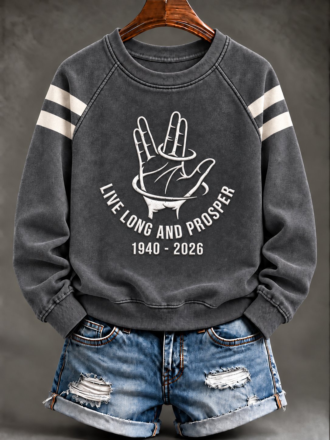 Women's Live Long And Prosper Print Sweatshirt