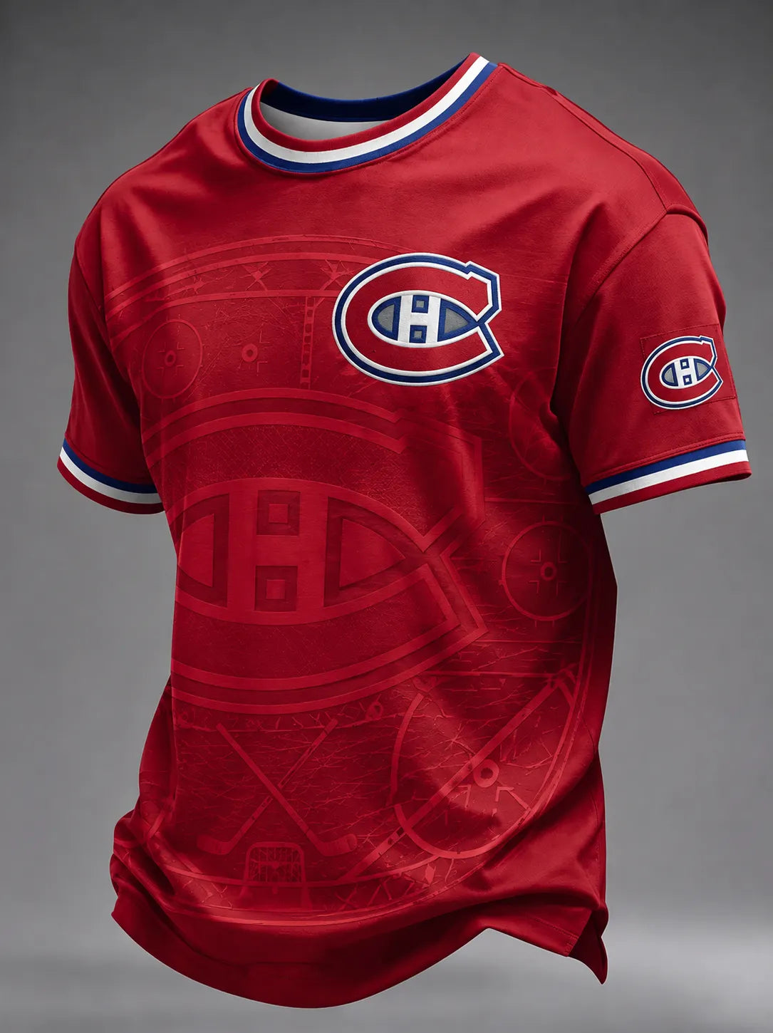 Men's Ice Hockey Fan T-Shirt