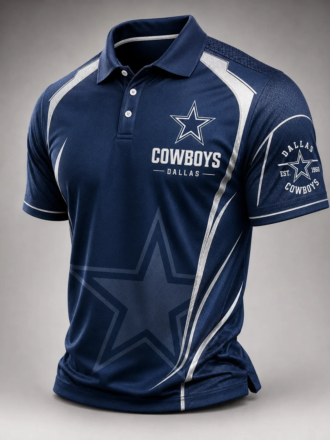 Men's Football Polo Shirt