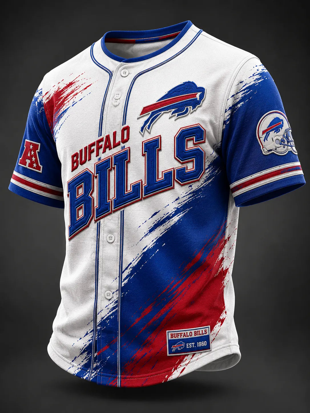 Men's Football Jersey Style Tee
