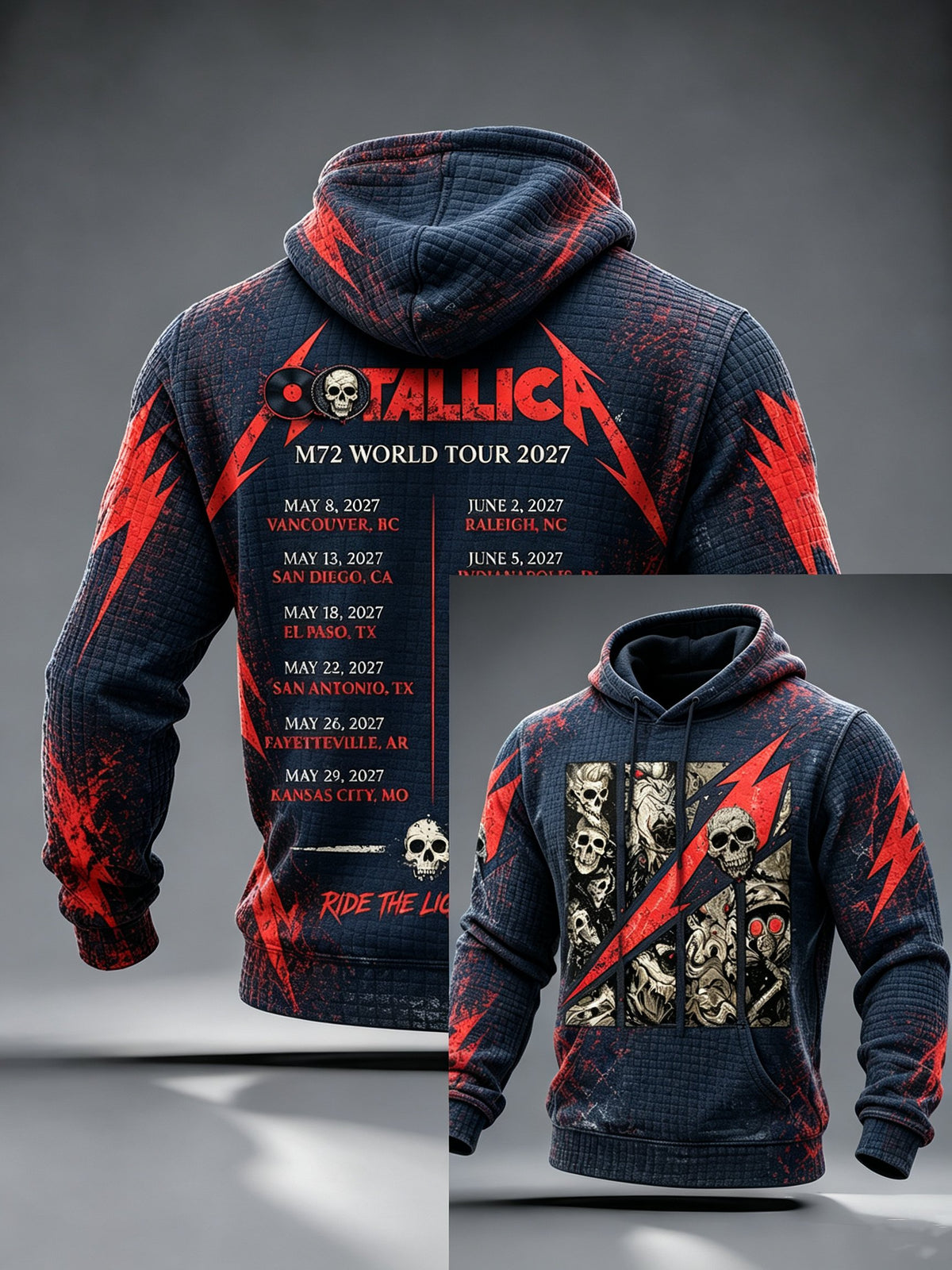 Men's Music Tour Graphic Hoodie