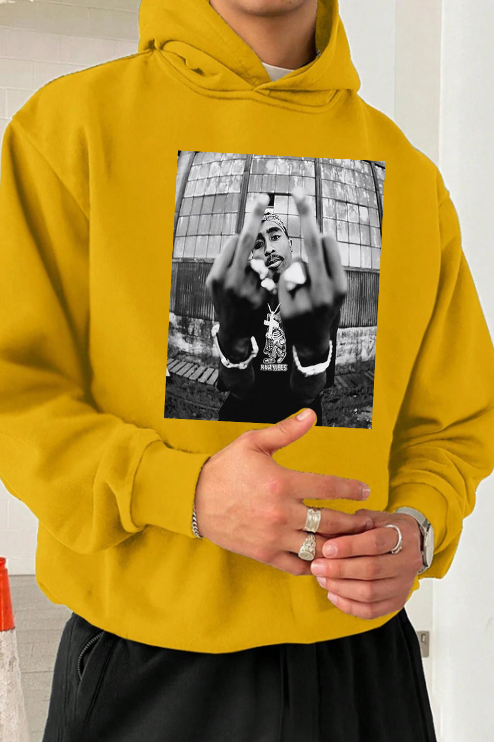 2Pac Shakur men hoodie