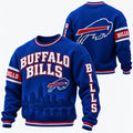 Rugby-style Crewneck Sweatshirt