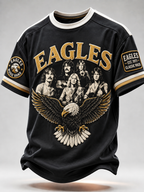 Men's Music Print T‐Shirt