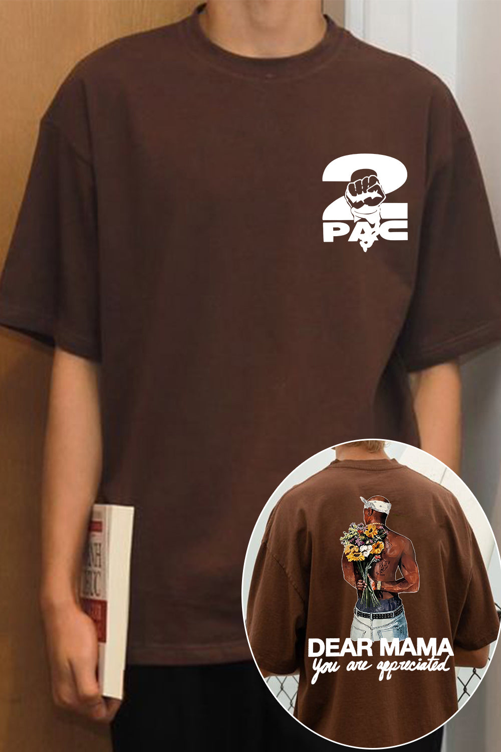 2pac Two-Sided Tee