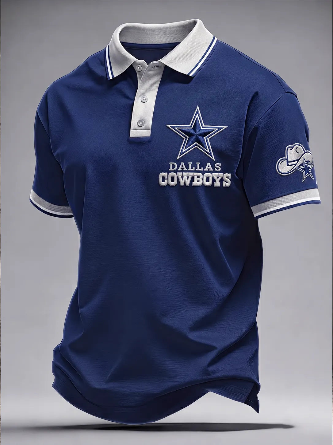 Men's Football Polo Shirt