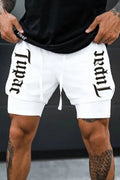 TUPAC print shorts