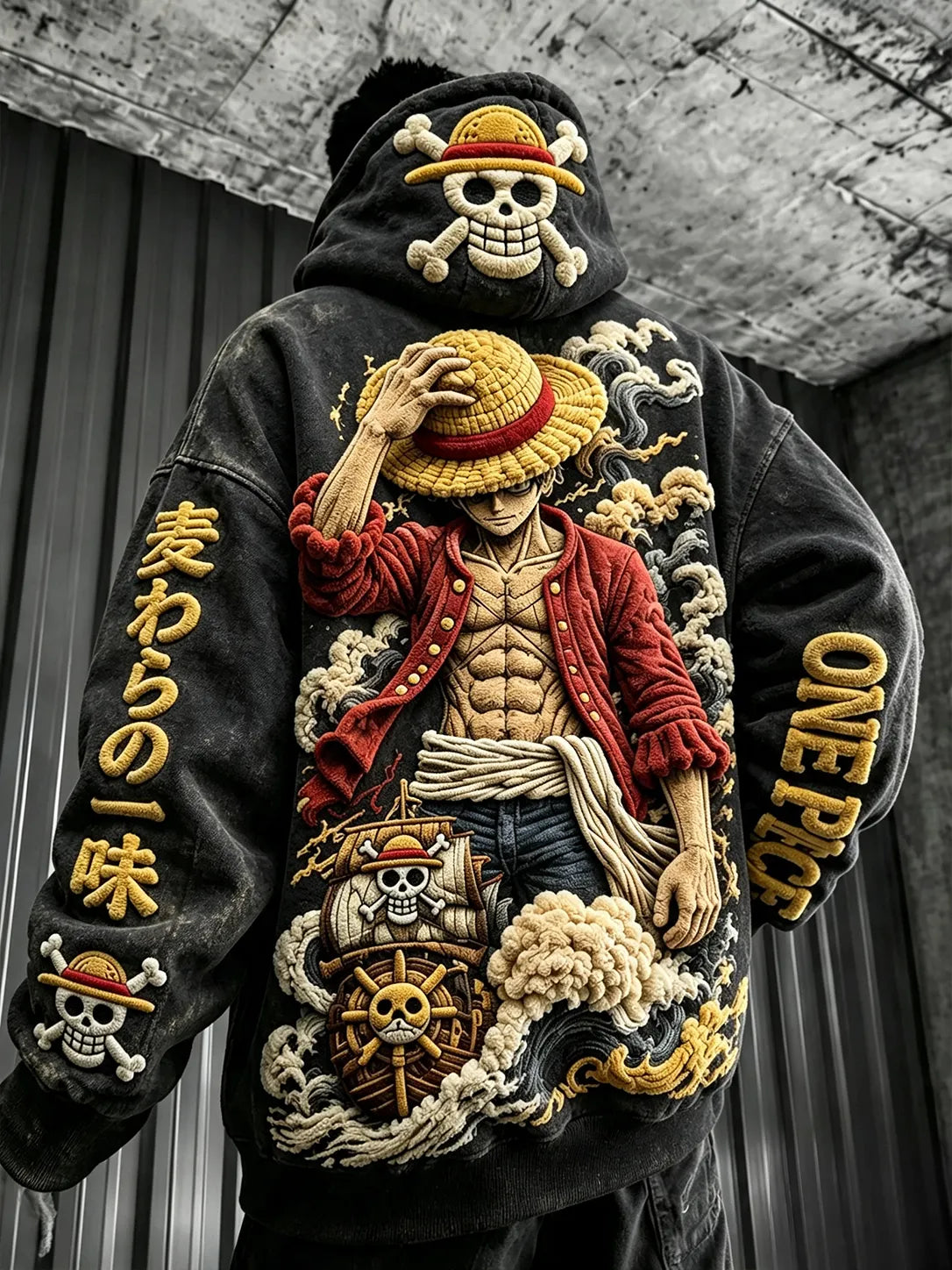 Men's Hoodie Designed Specifically For Anime Fans.