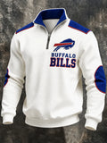 Men's Football Print Hoodie