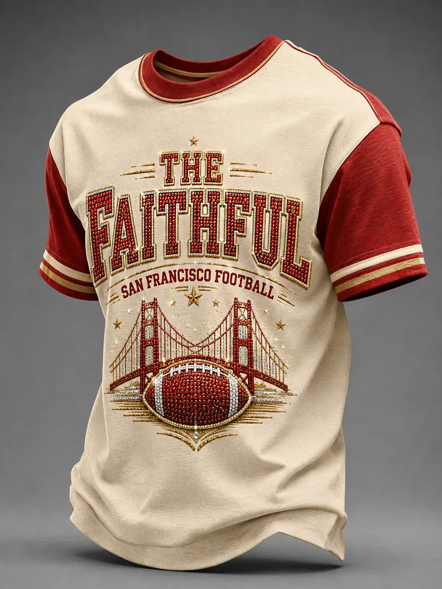 Men's Football Short-Sleeve T-Shirt