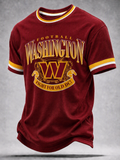 Men's Graphic Printed Football Top
