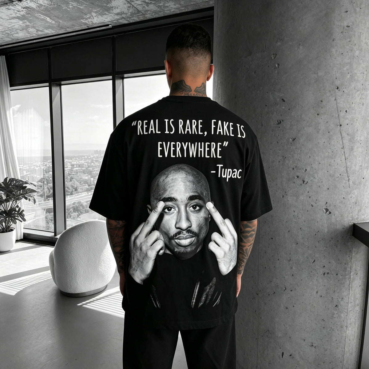 Unisex West Coast Legend Print Short-Sleeve T-Shirt