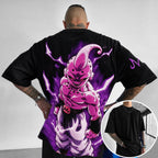 Unisex Anime-Style Retro Oversized T-Shirt