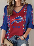 Women's Football Fans Art Print Top