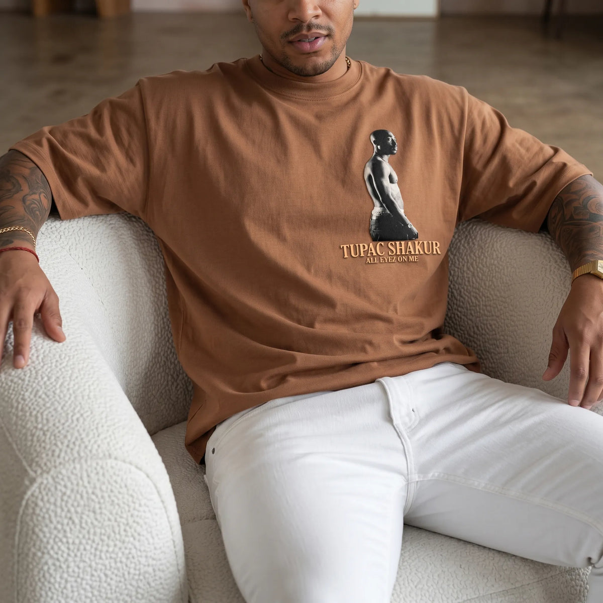 Unisex West Coast Legend Print Short-Sleeve T-Shirt