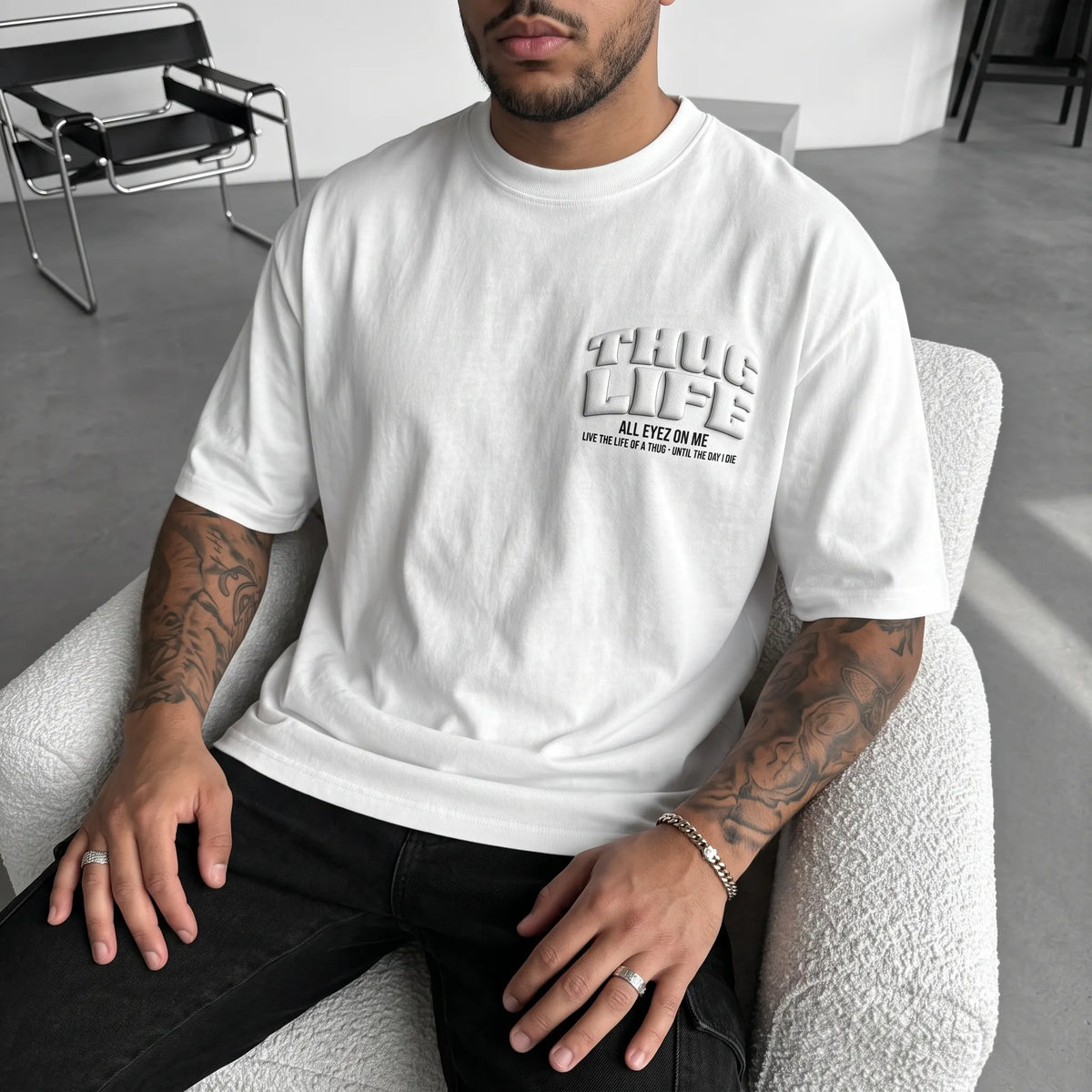 Unisex West Coast Legend Print Short-Sleeve T-Shirt
