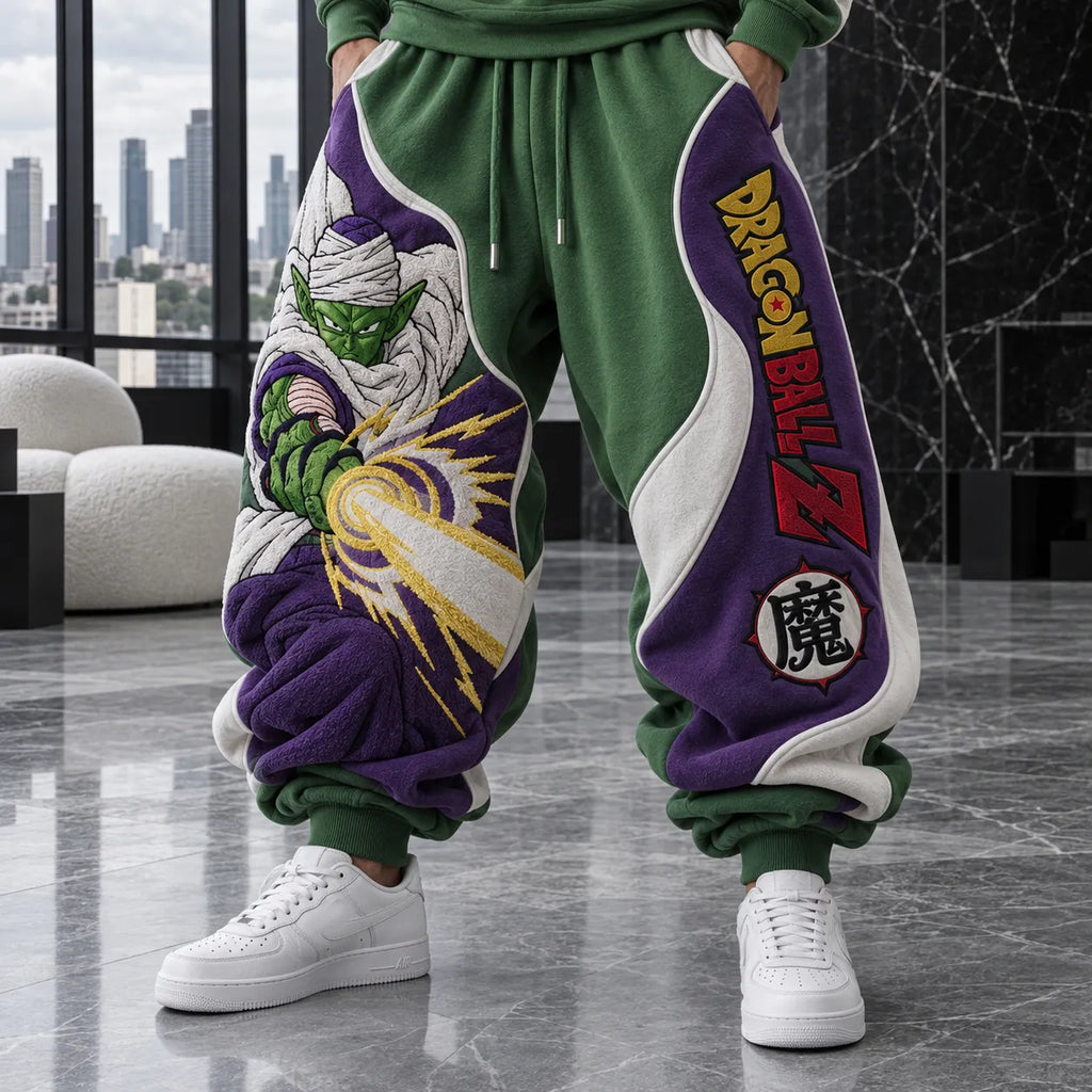 Unisex Loose-fit Casual Lantern-style Sweatpants
