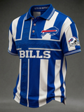 Men's Football Short-Sleeve Polo Shirt