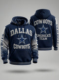 Men's Football Print Hoodie
