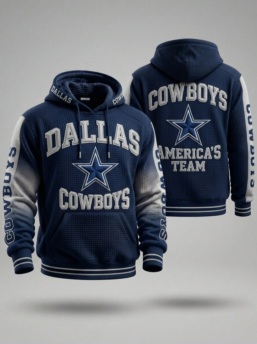 Men's Football Print Hoodie