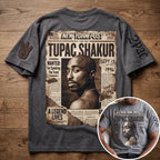 Unisex West Coast Legend Print Short-Sleeve T-Shirt