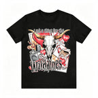 Western Wild Ones Bull Skull Graphic Tee