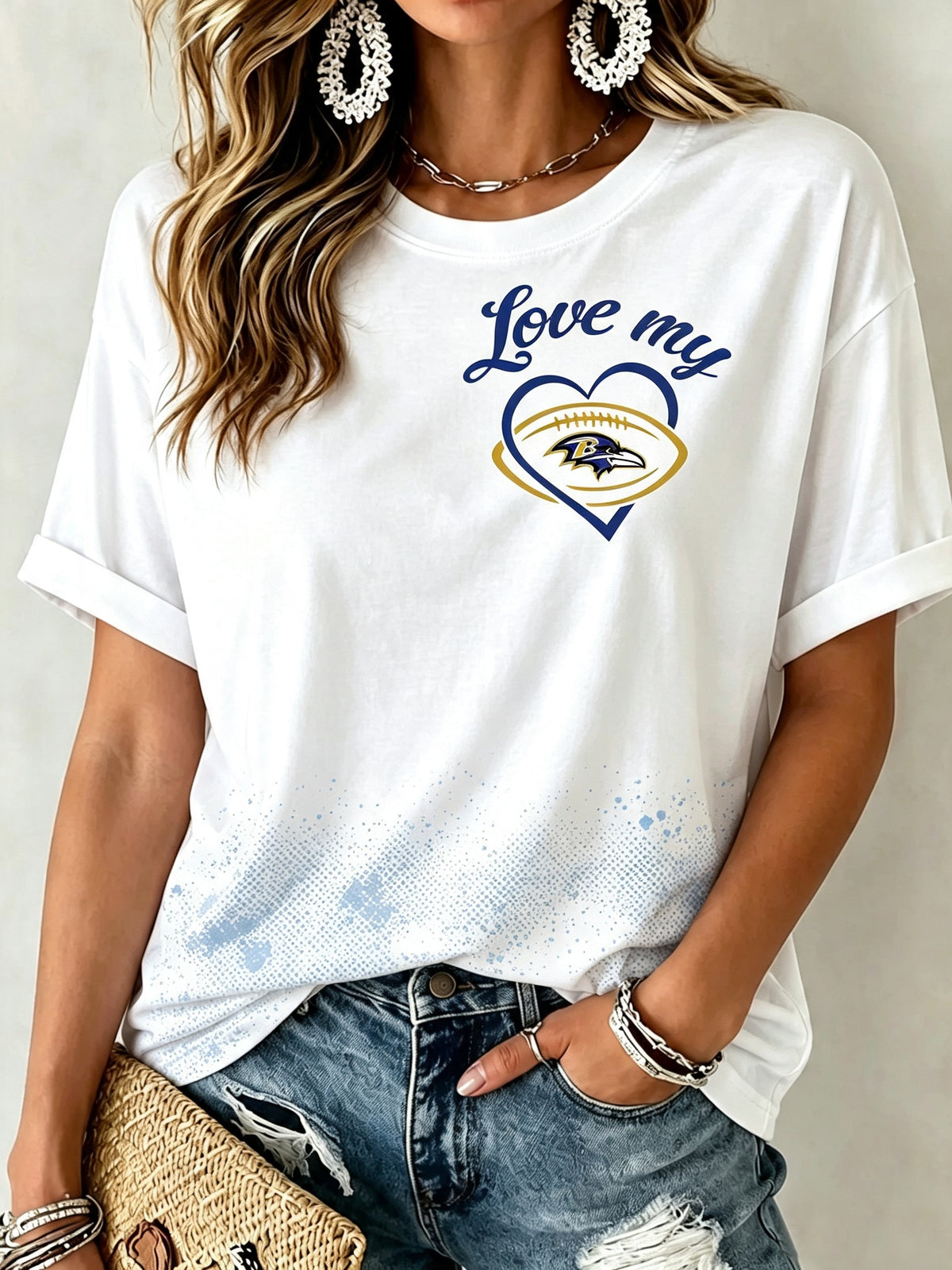 Women's Football Fan T-Shirt