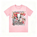 Western Wild Ones Bull Skull Graphic Tee