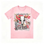 Western Wild Ones Bull Skull Graphic Tee
