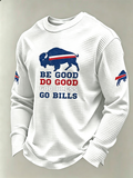 Men's Long-Sleeved Football Fan Top
