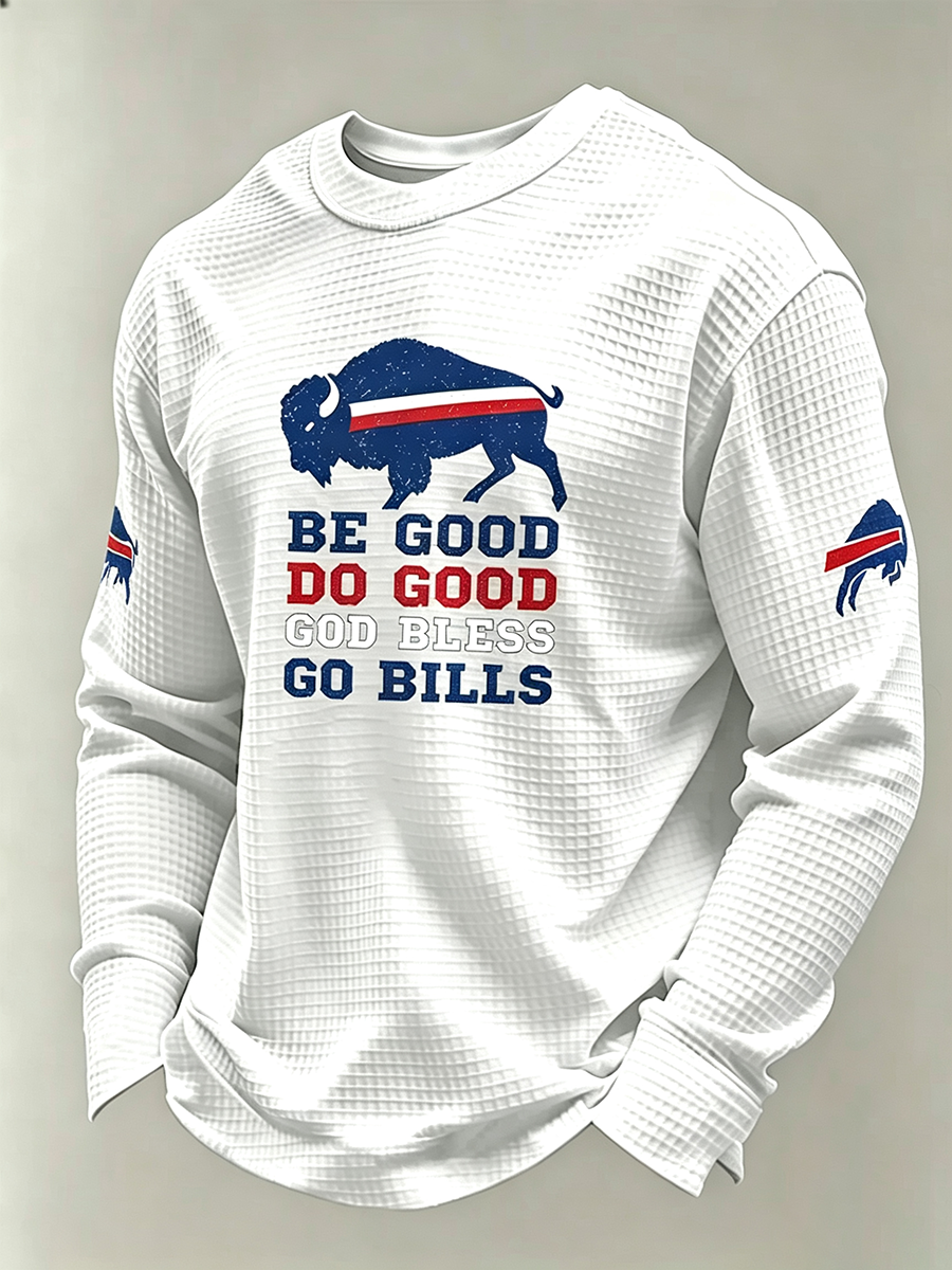 Men's Long-Sleeved Football Fan Top
