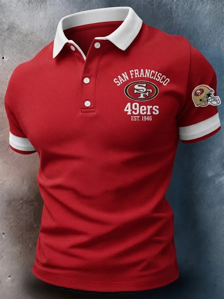 Men's Football Fans Polo Shirt