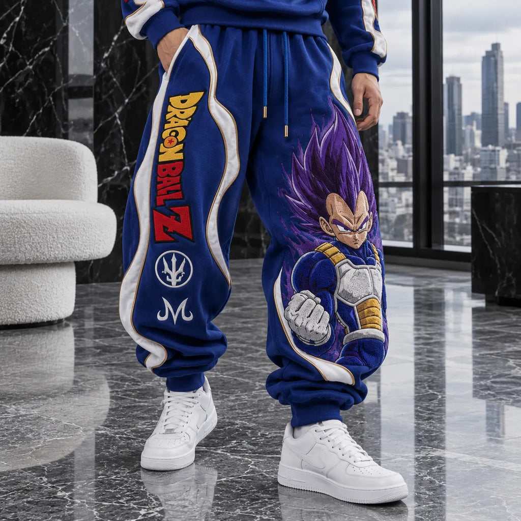 Unisex Loose-fit Casual Lantern-style Sweatpants