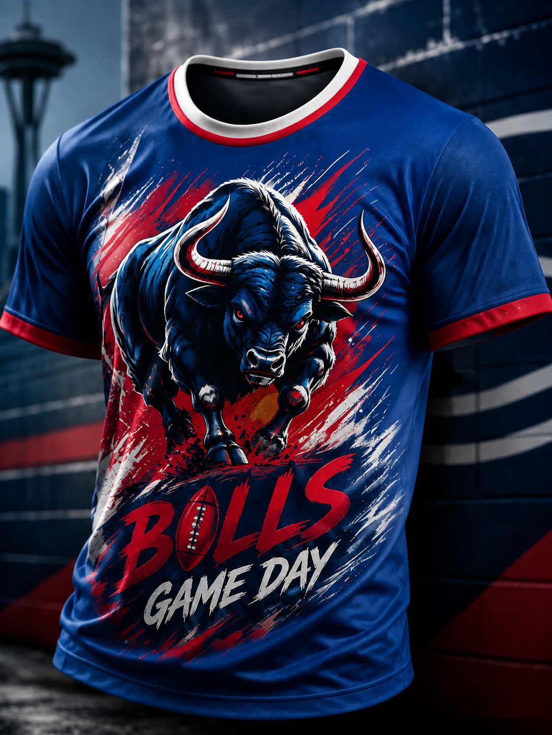 Men's Football Short-Sleeve T-Shirt