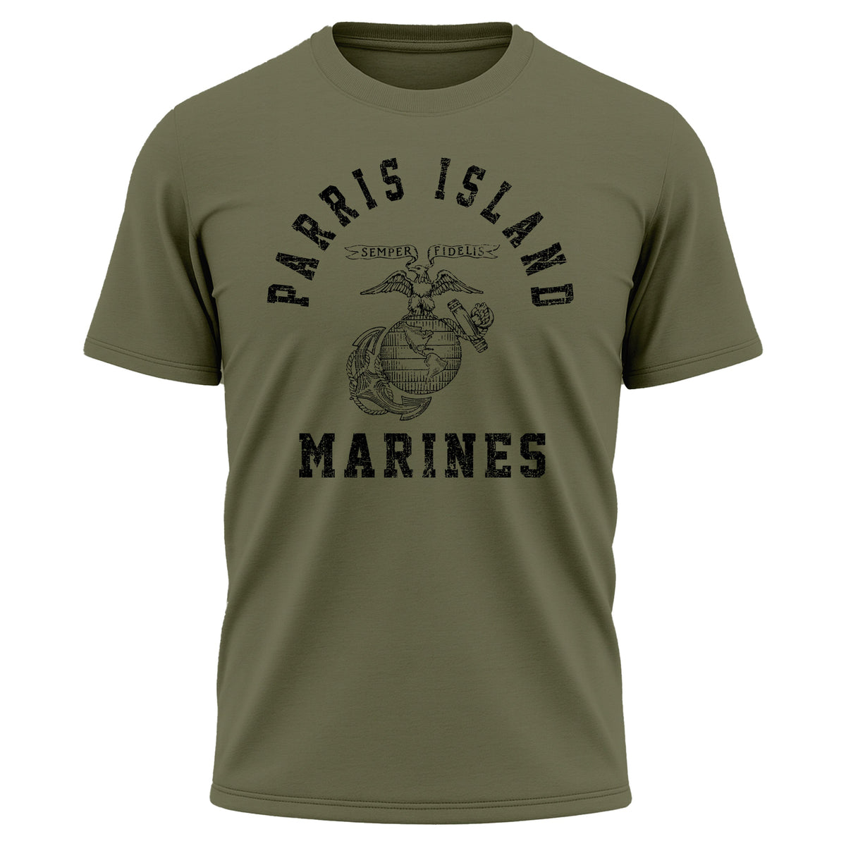 USMC Old School Parris Island Training T-shirt
