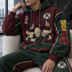 Unisex Oversized Casual Anime-print Hoodie